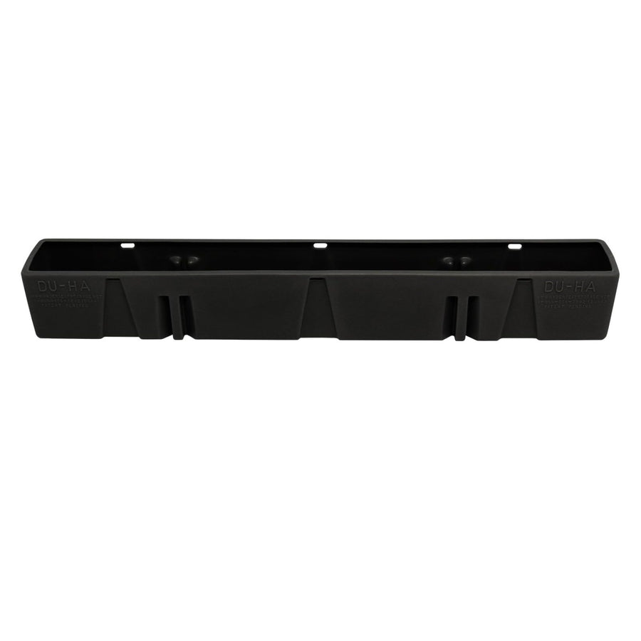 Behind-The-Seat Storage DuHa 20115 fits 2017-2025 Ford F250 F350 F450 F550 Regular Cab | Black Heavy-Duty Back Seat Organizer | Includes Dividers