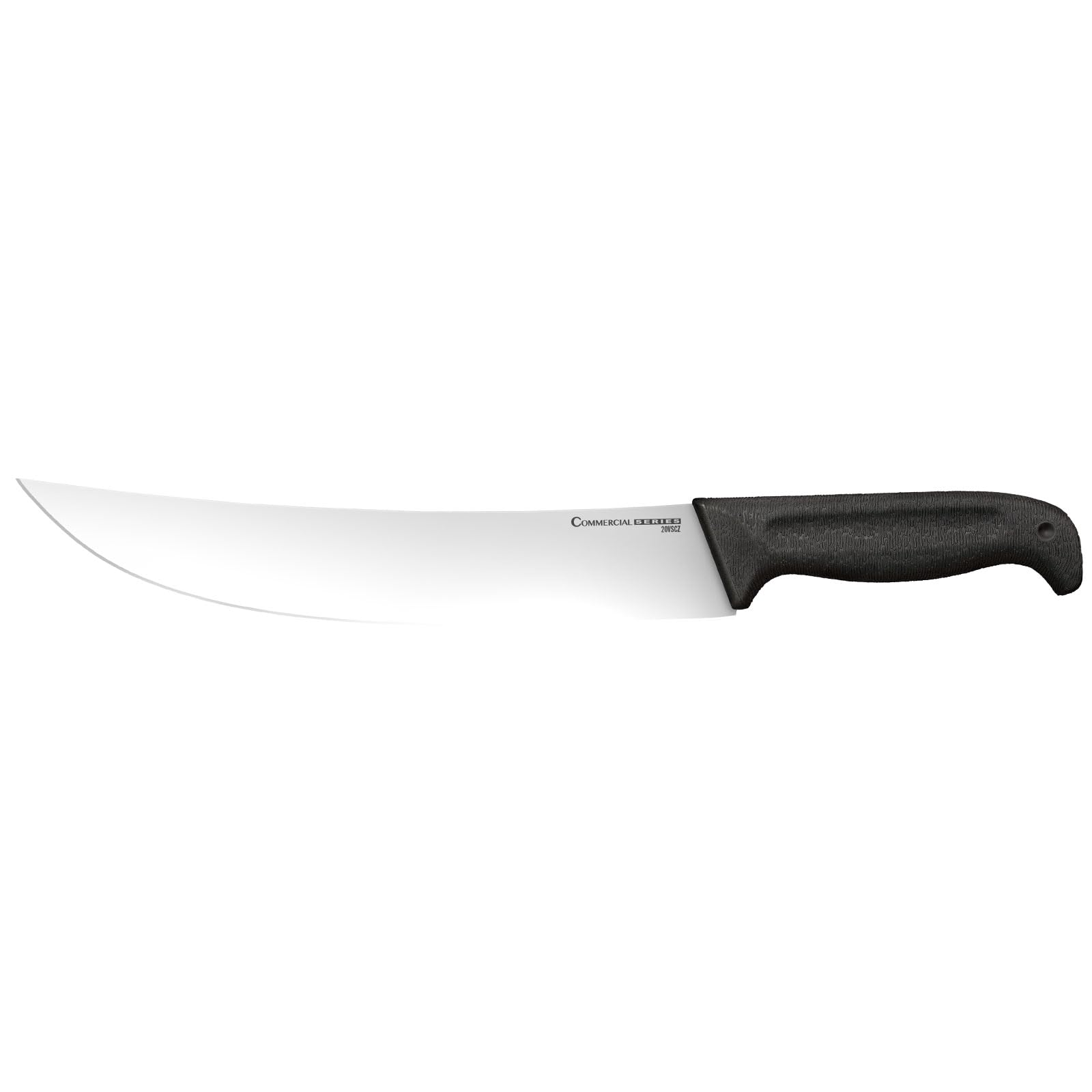 10" Cold Steel Scimitar Knife | Durable German 4116 Stainless Steel Fixed Blade Knife with Ergonomic Kray-Ex Handle | Precision Cutting Tool for Chefs, Butchers & Outdoor Use | Commercial Series