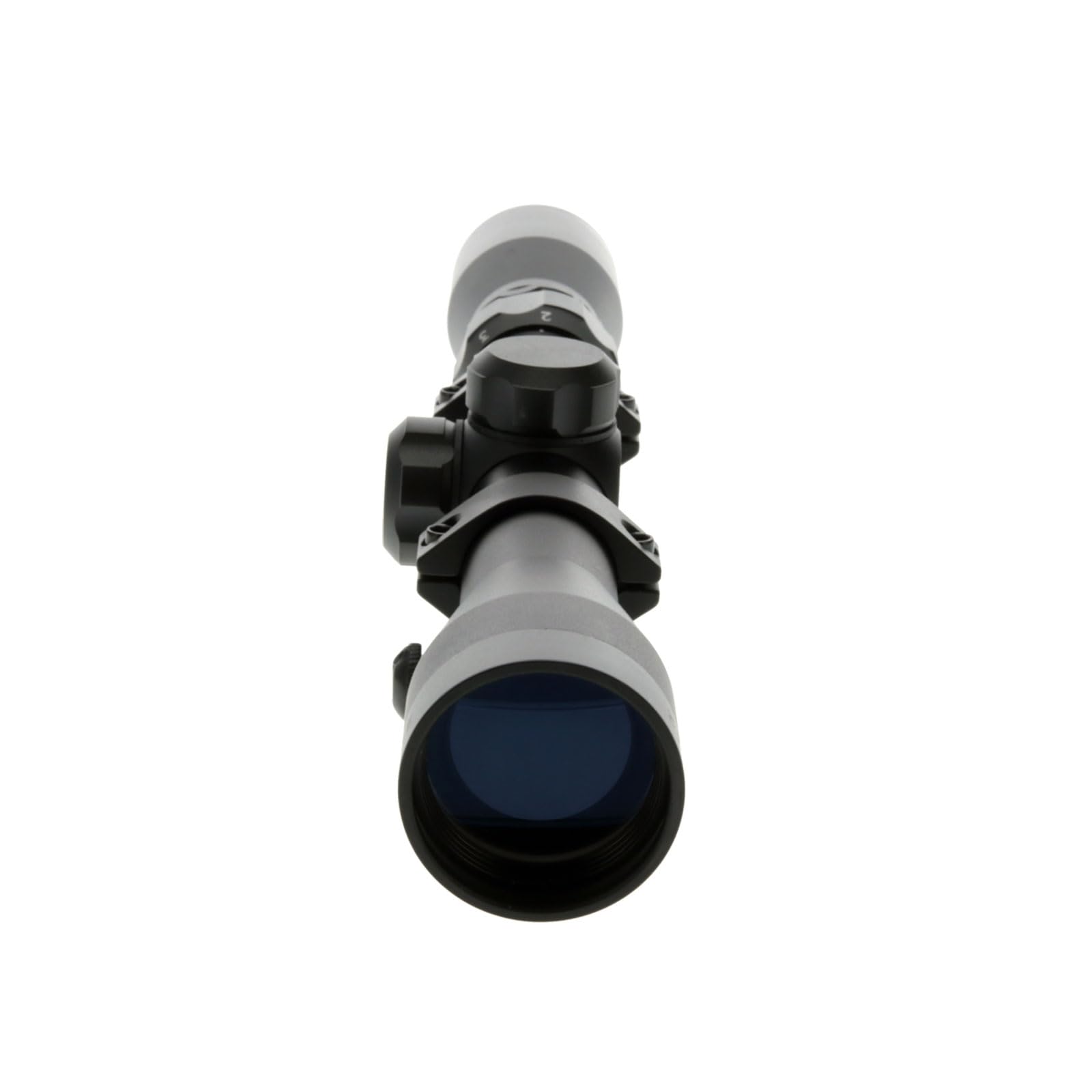 TRUGLO Hunting TRUSHOT Shooting Durable Waterproof Fogproof Shock Resistant 1" Aluminum Tube Duplex Reticle Riflescope | Scope Rings Included - Weaver-Style, 2-7 x 32mm