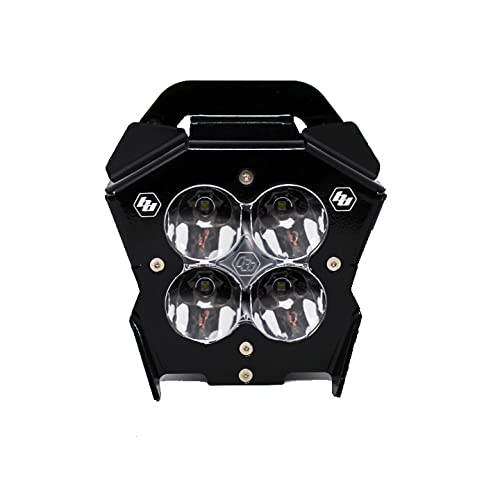 Baja Designs Motocycle Headlight Kit XL80 (D/C) for KTM Motorcycles (Spot Lens; Clear)