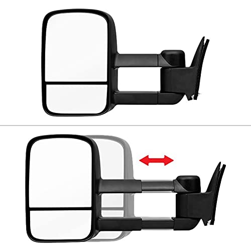 Mirror Xtune MIR-CCK88-MA-SET (Chevy C10 88-98 Manual Extendable - Manual Adjust - SET)