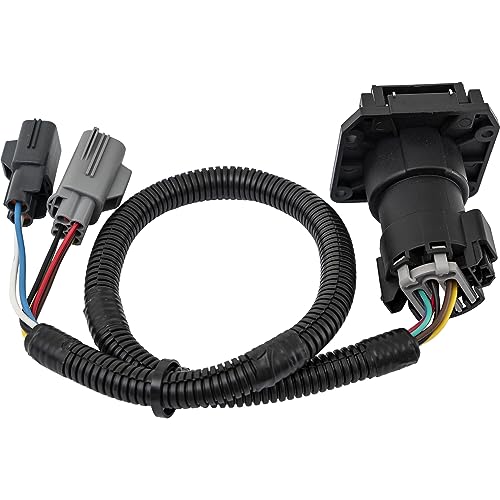 Buyers Products 7-Way RV Blade Output Trailer Connector for Ford 2020+ F-250, F-350 & F-450, Start Way & End Way 7 + 4, Vehicle Side Wiring, RV Accessories