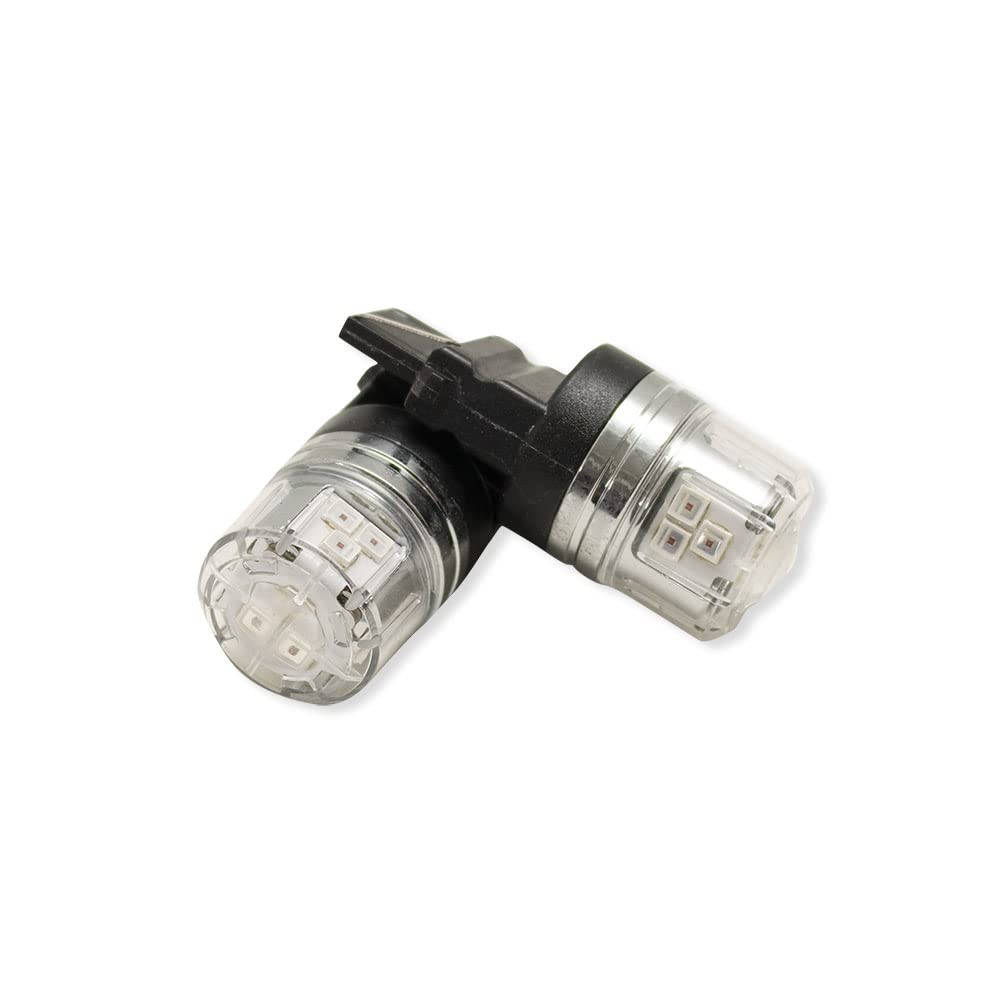 Race Sport Lighting 3156 Tail Light Bulb Fit PNP Series LED Replacement Bulbs With New 3030 Diode Technology RS31563030R