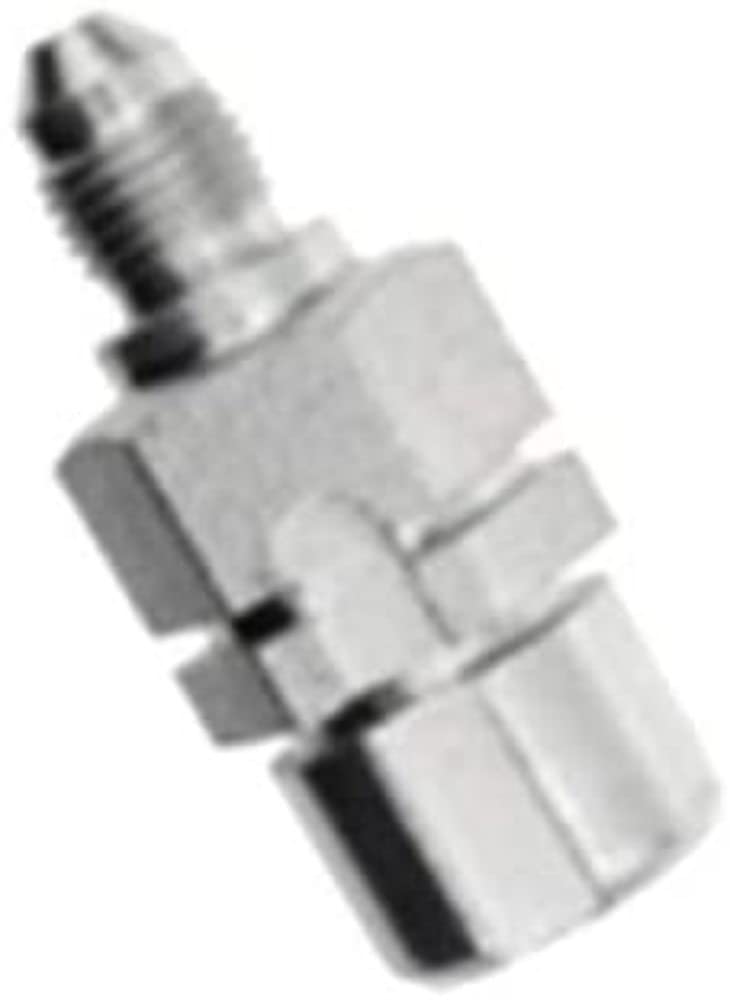 345-04-03 Redhorse Brake Line Fitting 3/8"-24 to -03 Fitting - Silver - Each