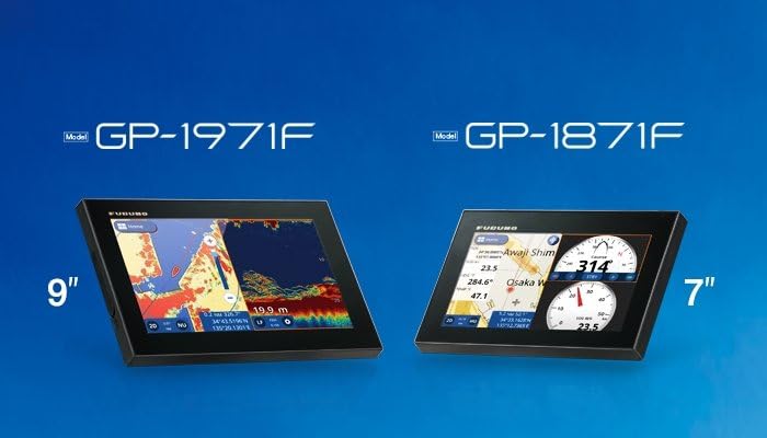 7" Furuno GP1871F Plotter/Chirp Sounder