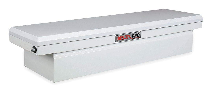 Delta Pro Delta PSC1455000 White Full Size Steel Single Lid Crossover Truck Box