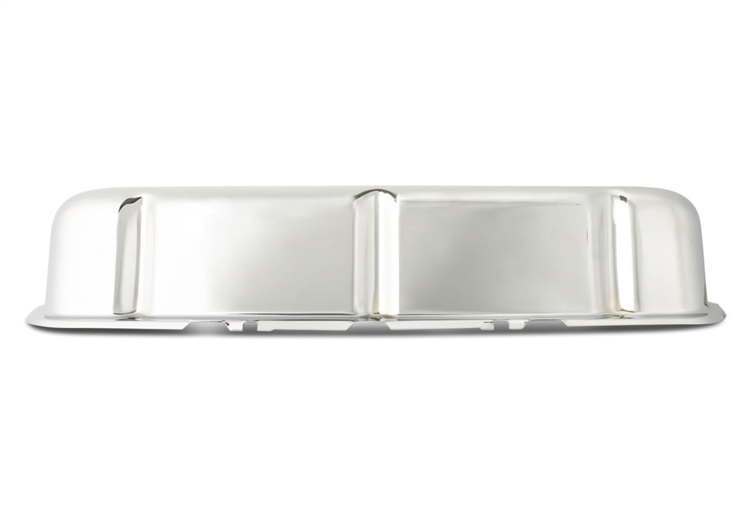 Replacement for Ford Performance Parts/Compatible with - 302-071 - Chrome Steel Valve Cover Set w/Replacement for Ford Racing Logo