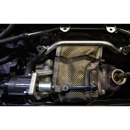 Mishimoto Titanium Turbo Blanket MMTB-CTR-17, Compatible With Honda Civic Type R 2017+