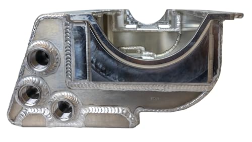 21009 Moroso Aluminum Sprint Car DS Pan, Fits Pre-85 Small Block Chevy, 3 Pick Ups