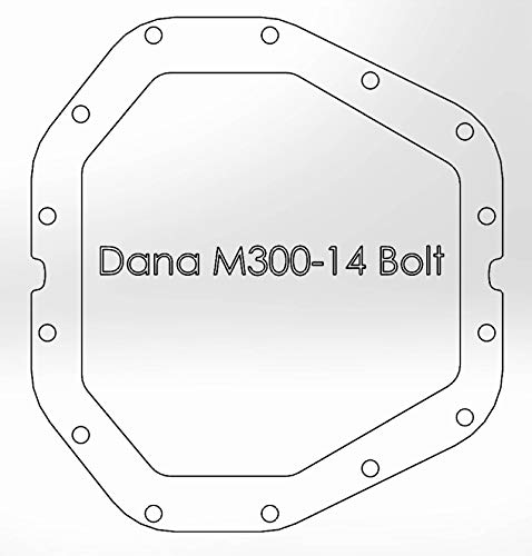 Rear Differential Cover aFe Power 46-70382-WL, 1 Pack