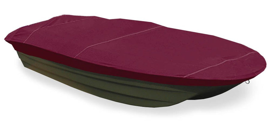 Trailerite Taylor Made Products Semi-Custom Boat Cover for Molded Bass Fishing Boats with Outboard Motor - Includes Motor Hood, Multiple Sizes and Colors