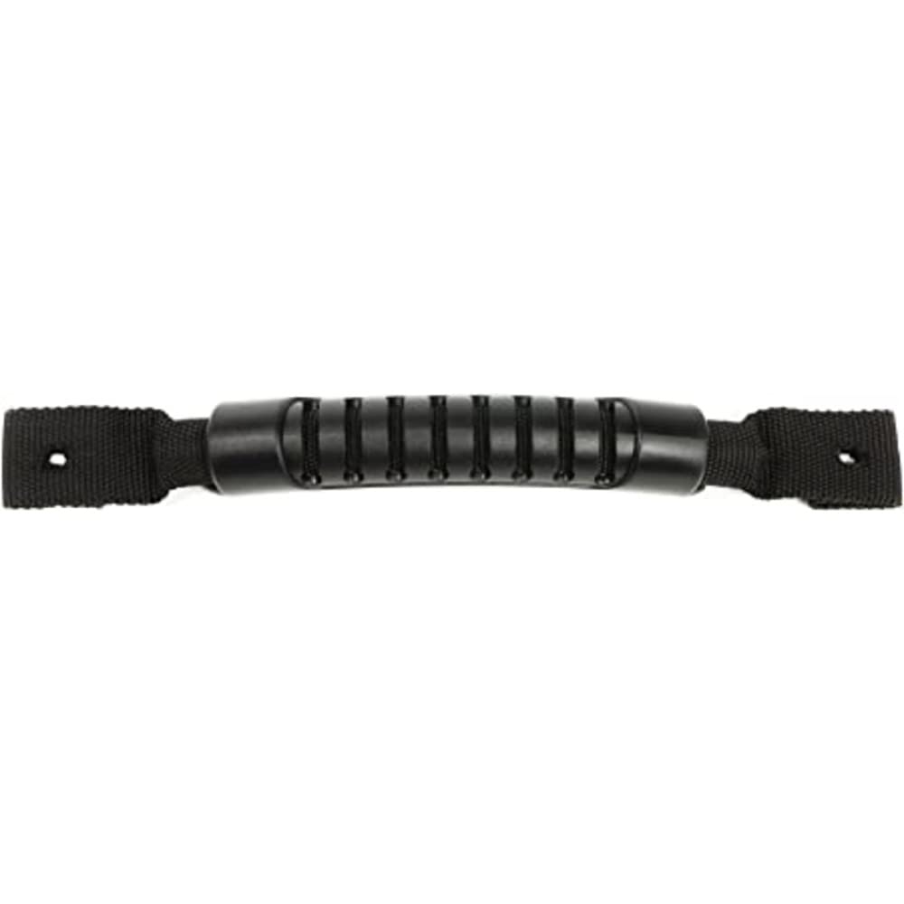 S-7098P Whitecap Industries Flexible Grab Handle with Molded Grip - 9-3/8", Black , Beige