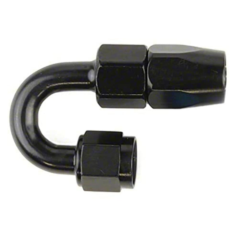 180 Blk -6an Push-on Hose End