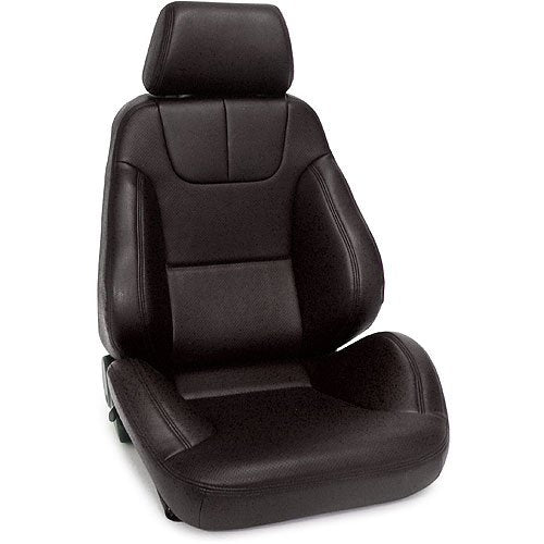 Black Vinyl Racing Rally DLX Recliner Right Seat ProCar by Scat 80-1000-51R-DLX
