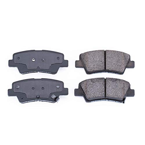 Power Stop Z16 16-1594 Rear Ceramic Brake Pads For Elantra GT, Kona Electric, Son, Veloster, Velos, Veloster, Cadenza, Forte, Forte Koup, Forte5, Forte5, Niro EV, Opt, Soul, Soul EV [Model Specific]