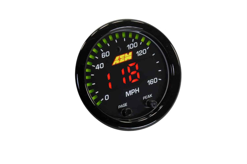 GPS Speedometer Gauge AEM 30-0313