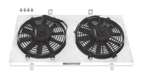 Mishimoto Performance Aluminum Fan Shroud MMFS-S13-89SR Fits Nissan 240sx S13 1989-1994 Silver