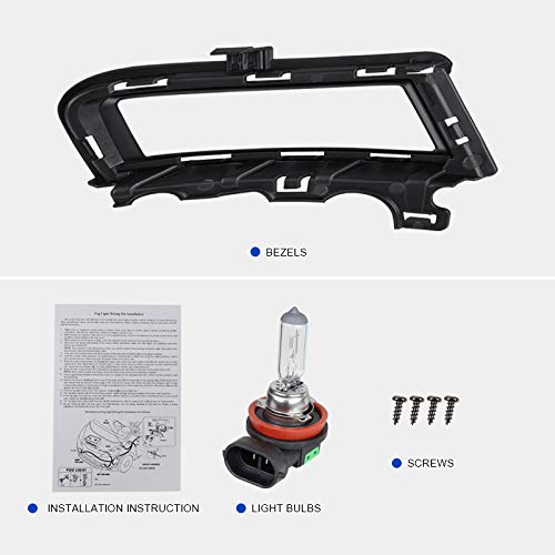 LF-GLF15COEM-DL SPEC-D TUNING Mk7 Foglights- Clear for 15-17 Volkswagen Golf
