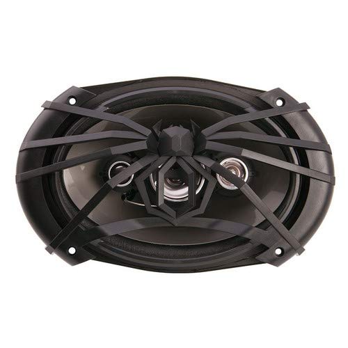 Soundstream Arachnid AF.694 Full Range 6x9" 4-Way 500W Speakers,Black and Silver