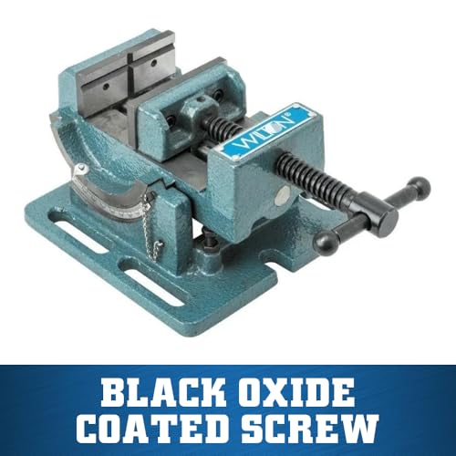 Wilton Angle Drill Press Cradle-Style Vise, 3" Jaw Width & Opening, 1-1/8" Jaw Depth (Model CR3)