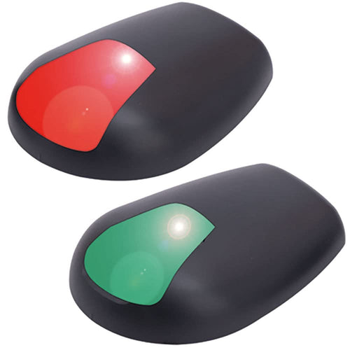 Sea-Dog Side Mount Black LED Navigation Lights - 1 NM - Port & Starboard