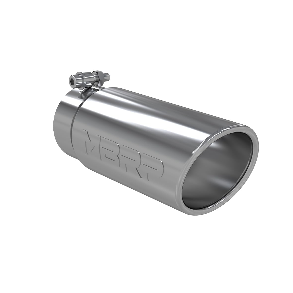 MBRP 4in O.D. Universal Tip Angled Rolled End 3 inlet 10 length