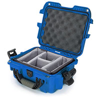 Waterproof Nanuk 905 Hard Case with Padded Dividers - Blue
