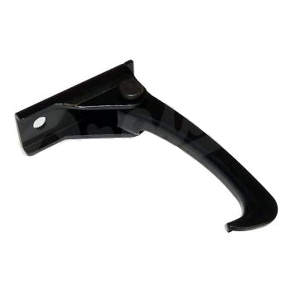 Hood Safety Catch Body, Crown Automotive 55395654AA, Black