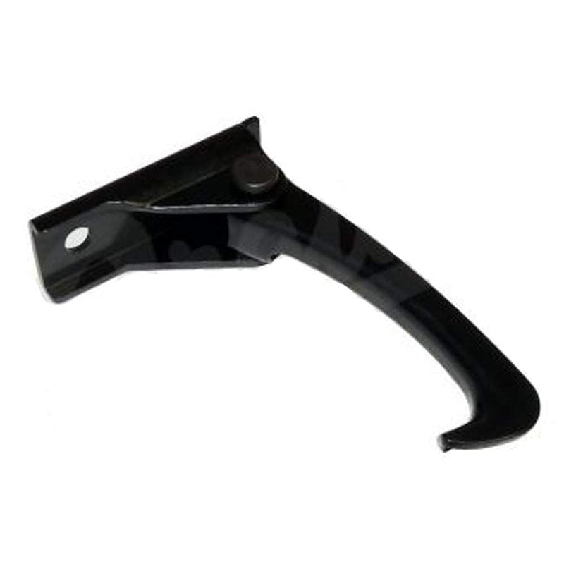Hood Safety Catch Body, Crown Automotive 55395654AA, Black