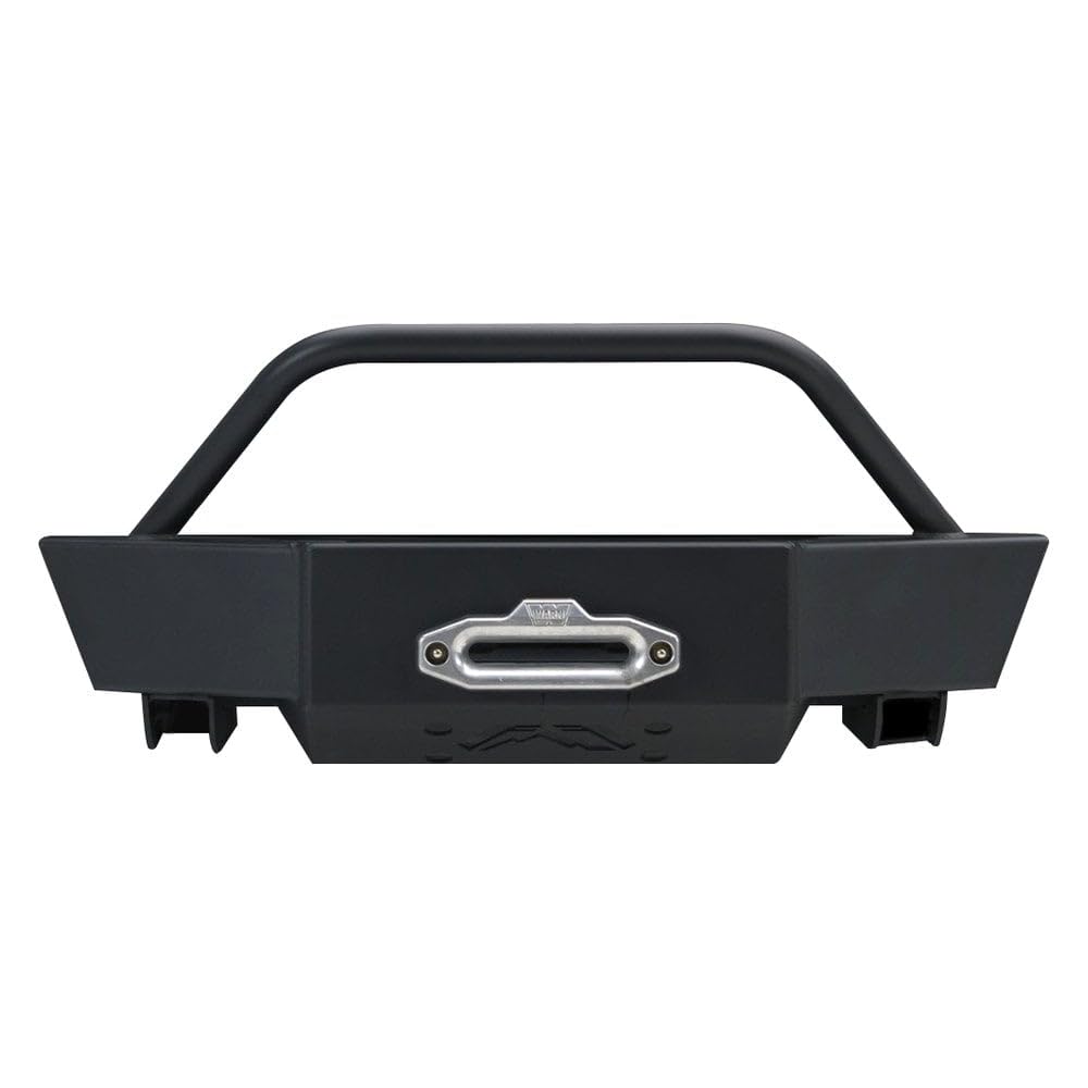 FAB FOURS Large Frame FS17-N4160-1 Winch Mount fits 17-22 Ford F-450 Super Duty - 2 Stage Black Powder Coated