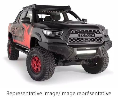 Element Front Bumper RealTruck w/Power Actuated Hide-Away Light Bar Mount | Steel, Textured Black | 341861T | Fits 2022-2025 Chevrolet Silverado 1500; 2019-2021 GMC Sierra 1500 & 2022 Limited
