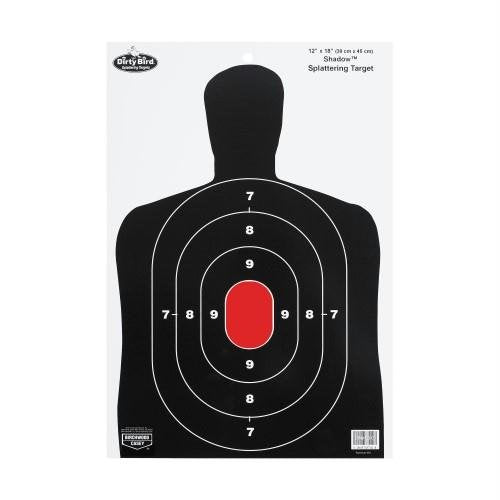 BC27 Dirty Bird Birchwood Casey Silhouette 12x18 Target 8 Pk