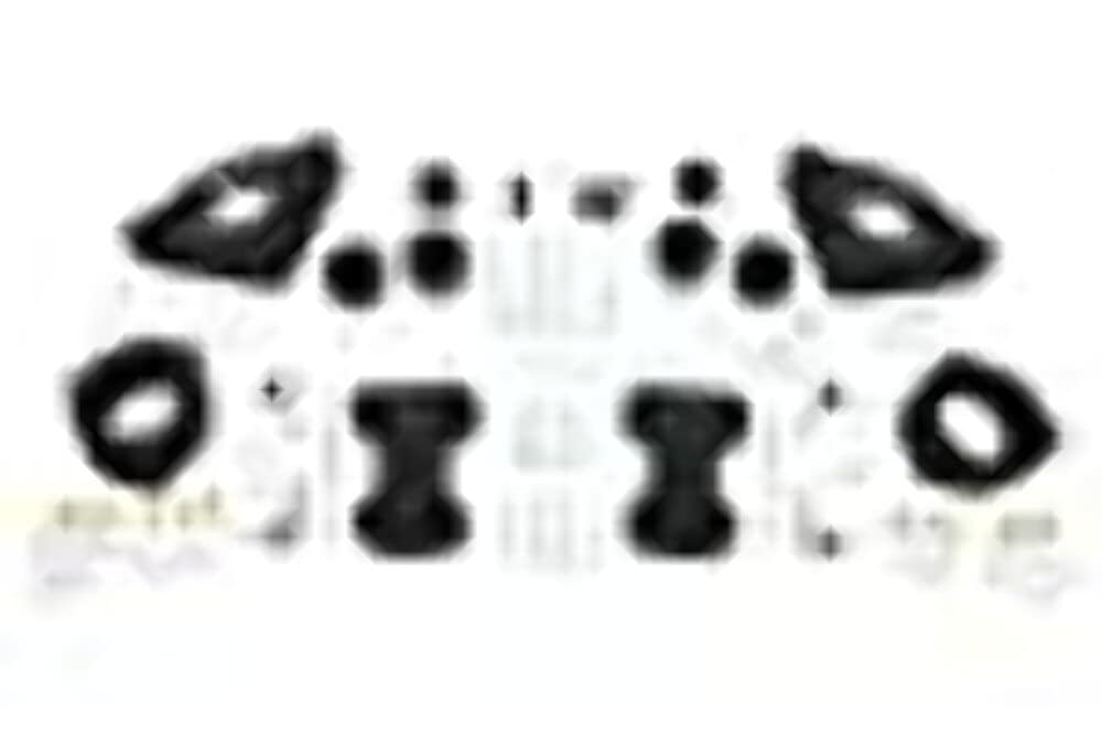 2" Lift Kit Rough Country for 14-22 Jeep Renegade | 17-23 Jeep Compass - 62100