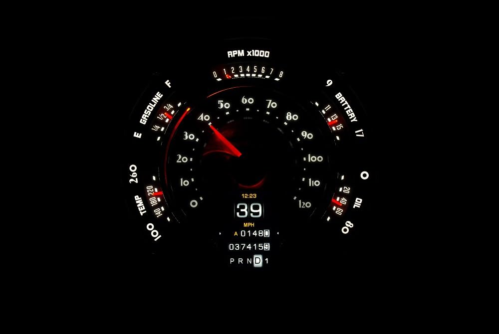 Chevy Classic Car RTX Instrument Cluster by Dakota Digital
