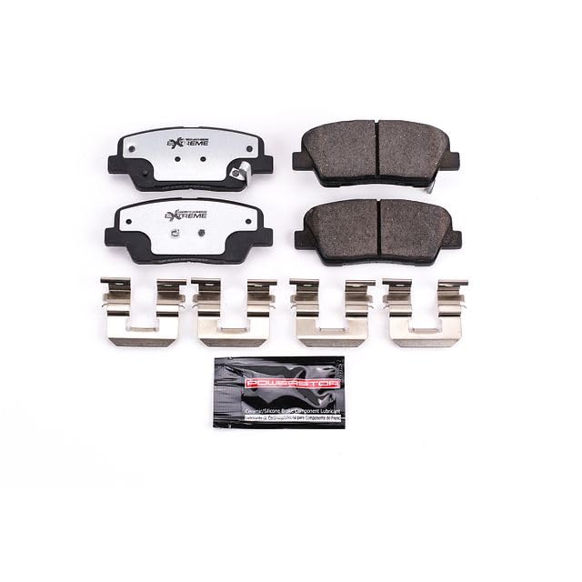 Power Stop Z26 Rear Z26-1387 Carbon-Fiber Ceramic Brake Pads For Kia Borrego 2009-2011 [Model Specific]
