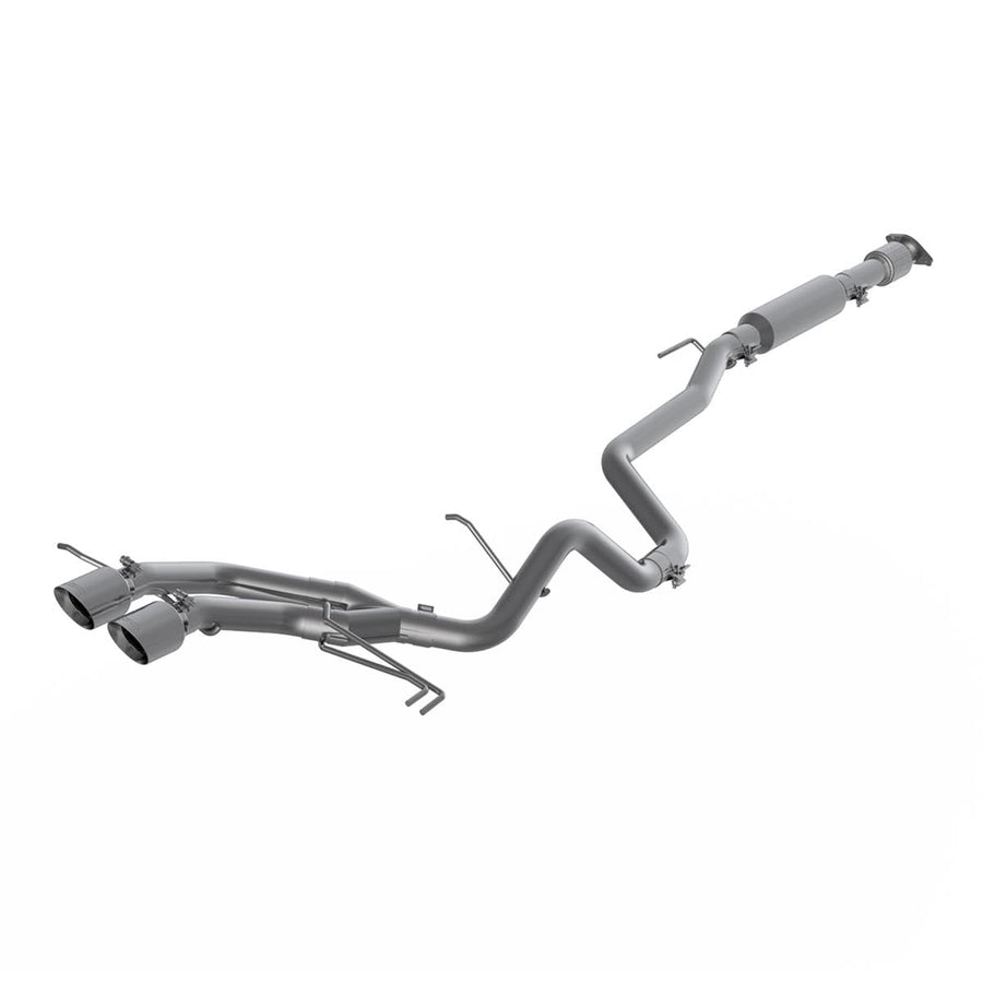 Hyundai Veloster Turbo MBRP 13-18 2.5in T304 w/ 4in. OD Tips - Cat Back Dual Exit