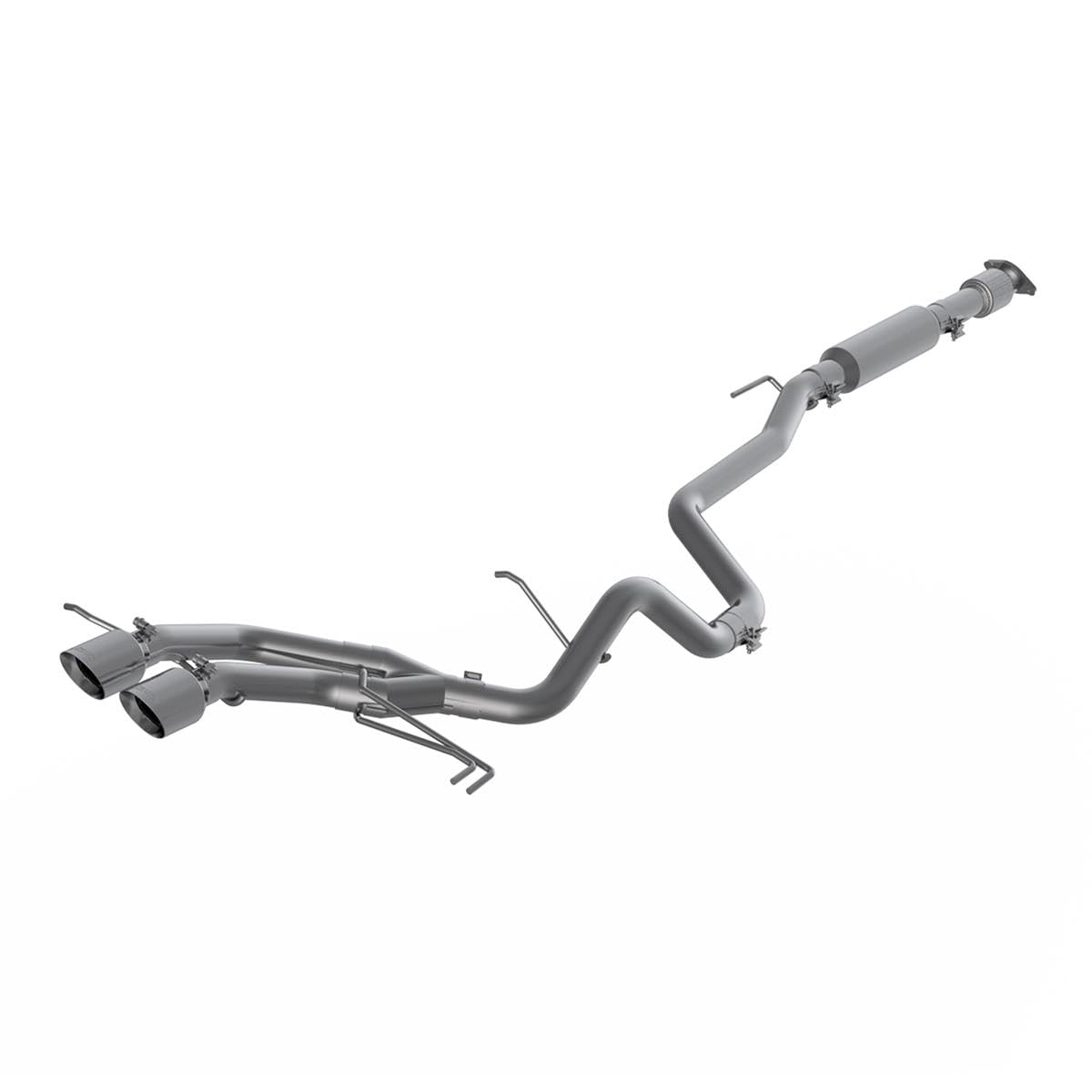 Hyundai Veloster Turbo MBRP 13-18 2.5in T304 w/ 4in. OD Tips - Cat Back Dual Exit