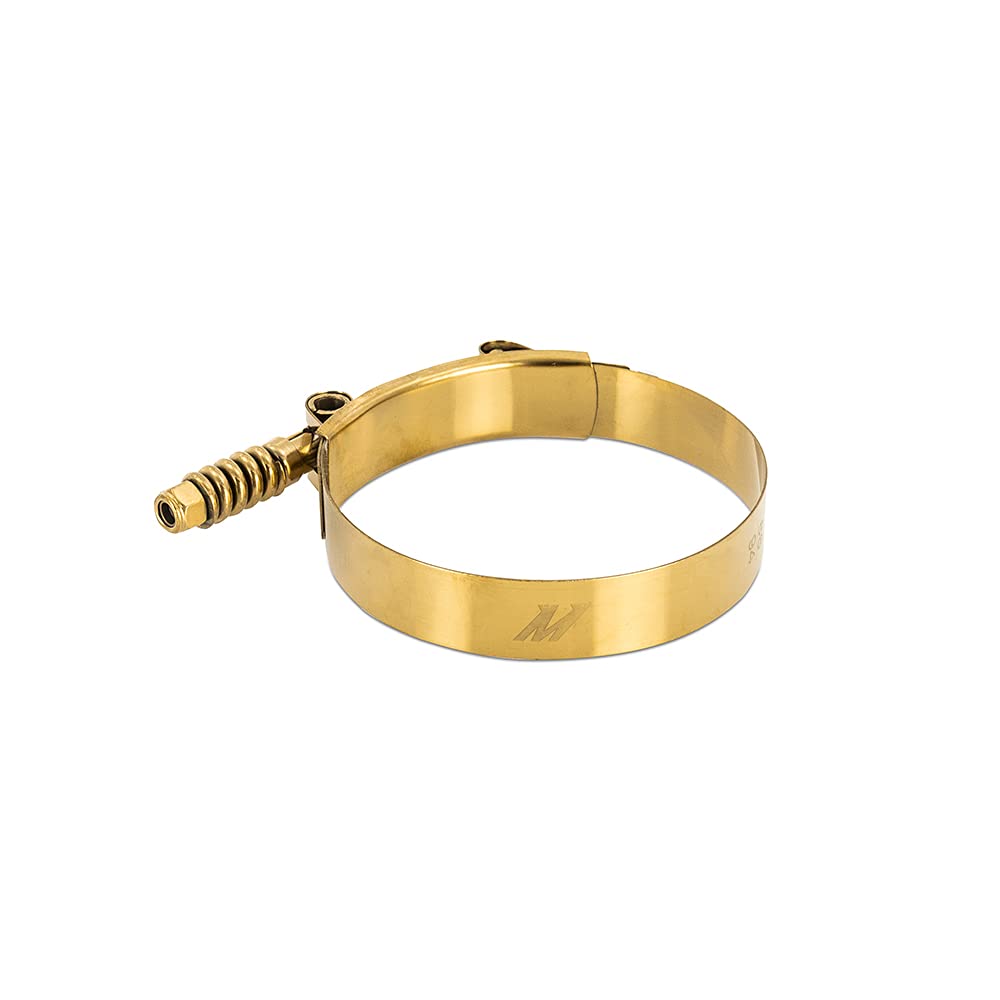 Mishimoto Stainless Steel T-Bolt Clamp, 3.75", Constant Tension Gold