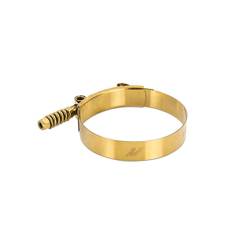 Mishimoto Stainless Steel T-Bolt Clamp, 3.75", Constant Tension Gold