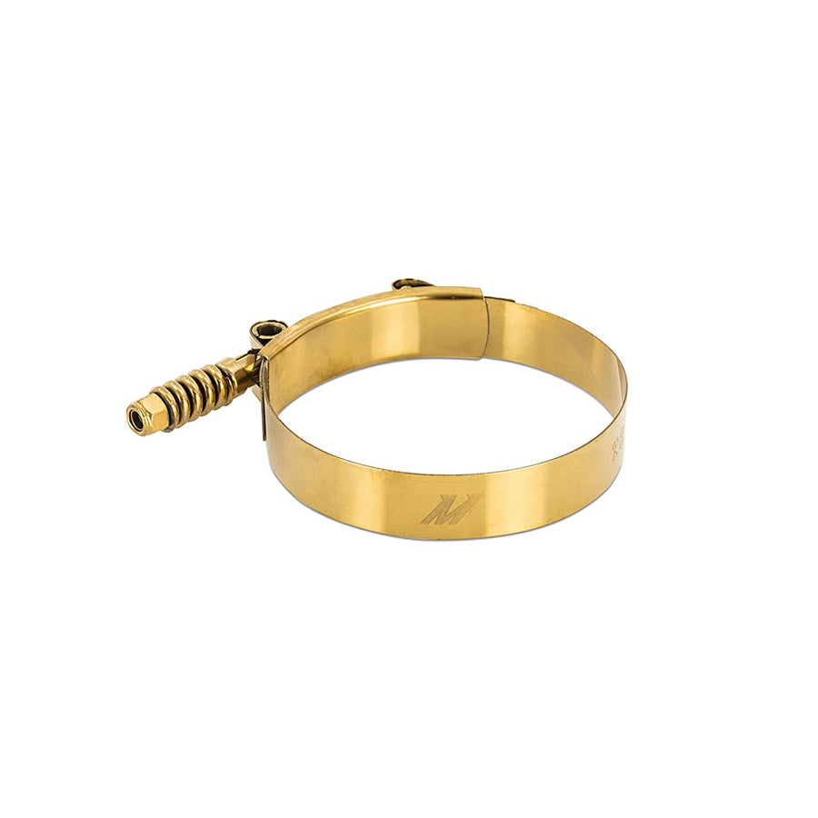 Mishimoto Stainless Steel Constant Tension T-Bolt Clamp, 3", Gold MMCLAMP-3TGD