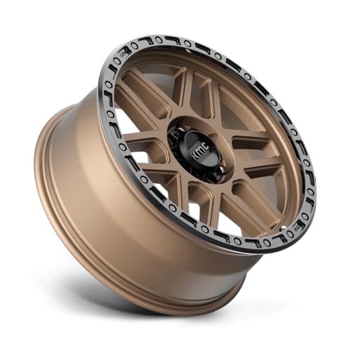KMC Wheels 17X9 MESA 6X4.55.71 18mm MATTE BRONZE WITH BLACK LIP - KM54479064618