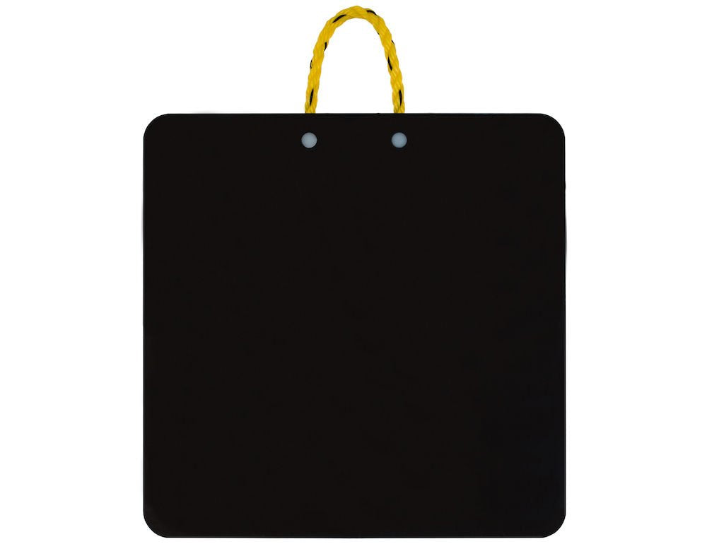 Buyers Products HDPE Poly Outrigger Pad 24x24x1.5 Inch – Heavy Duty Jack Pad for Utility Trucks, Cranes, RV Accessories – Lightweight Non Slip Pad with Rope Handle for Trailers & Campers