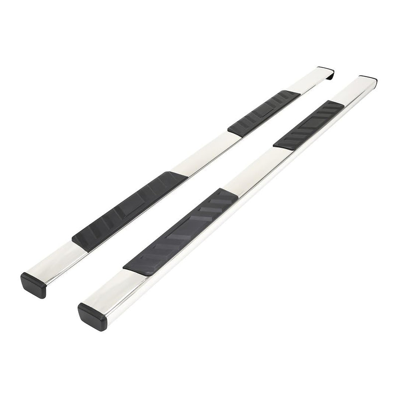 Stainless Steel TrailFX Polished Trapezoidal Nerf Bar