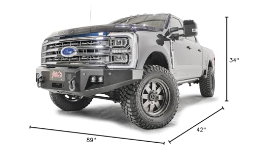 Fab Fours FS23-A5951-1 Front Winch Premium Bumper fits 2023 Ford F-350 Super Duty - w/No Guard