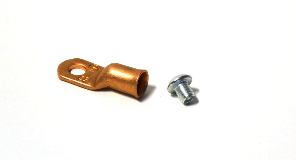 3/8" Diameter Steel Cable Wire Rope Terminal and Screw WARN 16464 Accessory, Black