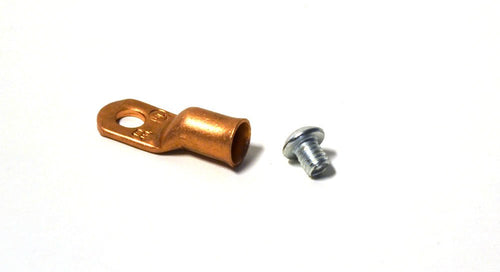 3/8" Diameter Steel Cable Wire Rope Terminal and Screw WARN 16464 Accessory, Black