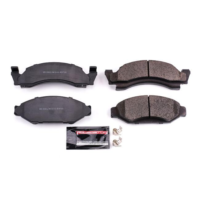 Power Stop Z23-050 Z23 Evolution Sport Carbon Fiber Infused Ceramic Brake Pads with Hardware