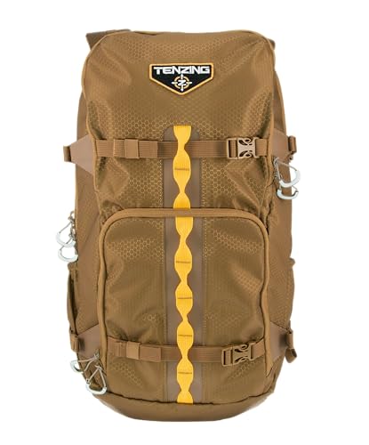 Whitetail TENZING 1200 Day Pack, Buckskin Tan | Hydration Bladder Compatible Ultra-Durable Camo Hunting Backpack with 4 Compartments & 11 Pockets