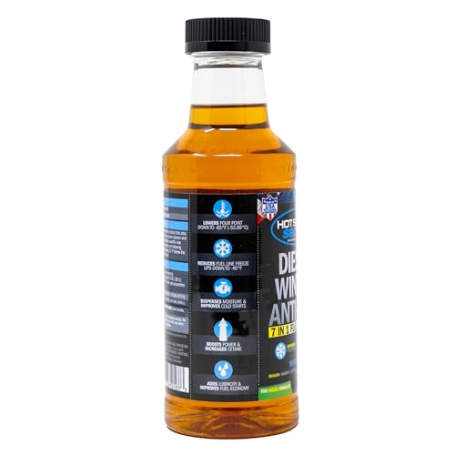 Diesel Winter Anti-Gel Hot Shot's Secret 16 Ounce Round Bottle, Amber (P403316Z)