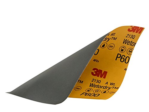 3M - Wetordry Paper Sheets 9X 11 P600 5/Pk 10Pk/Cs (32036)